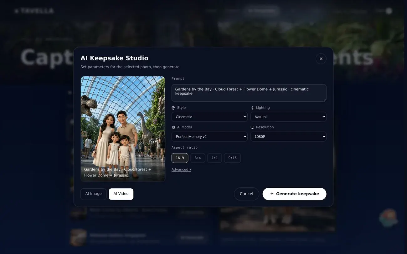 AI Keepsake Studio