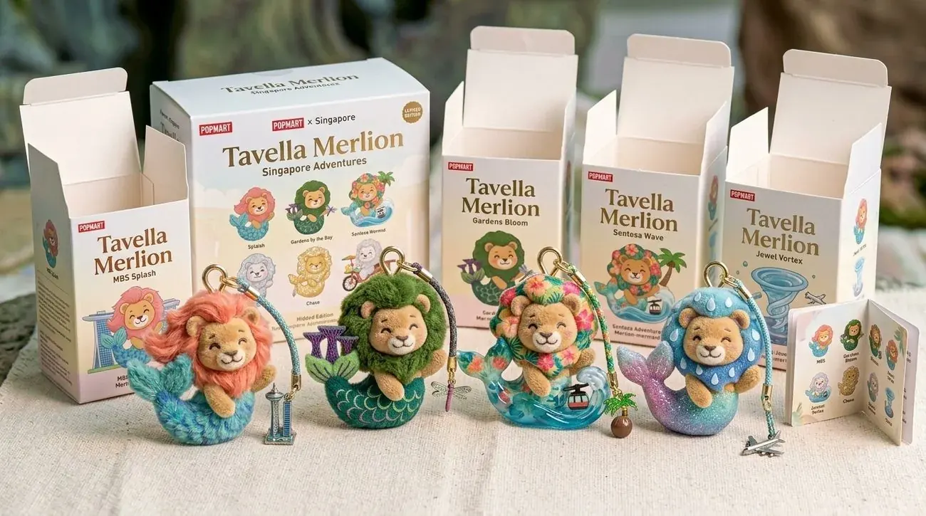 Tavella 毛绒挂件盲盒