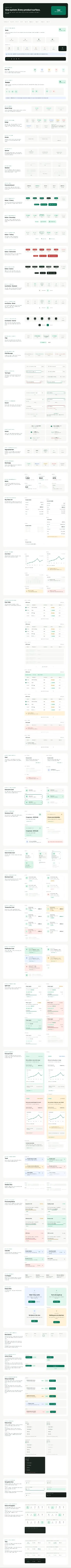 SplitKaki component library — the full board at a glance