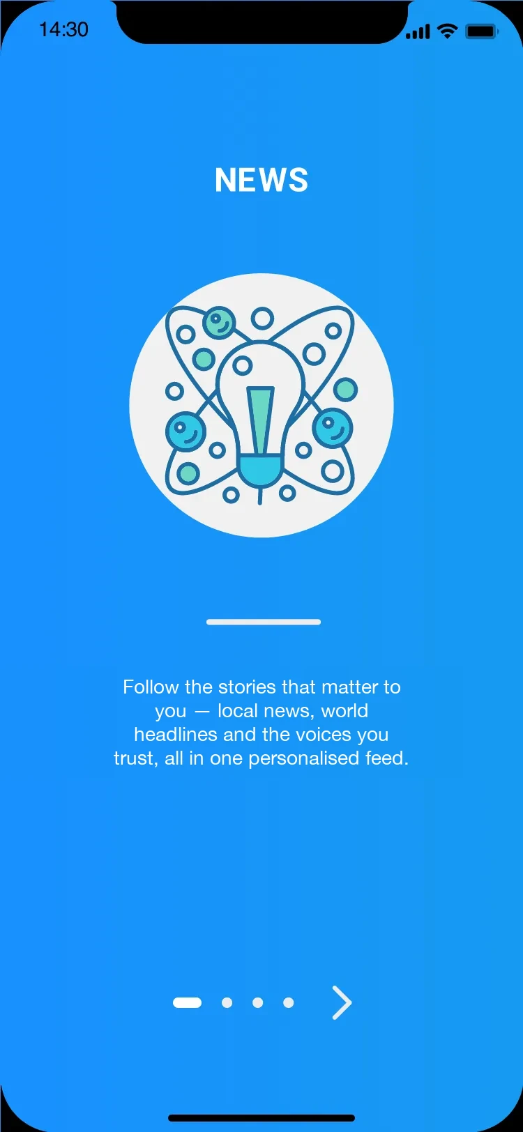 News onboarding