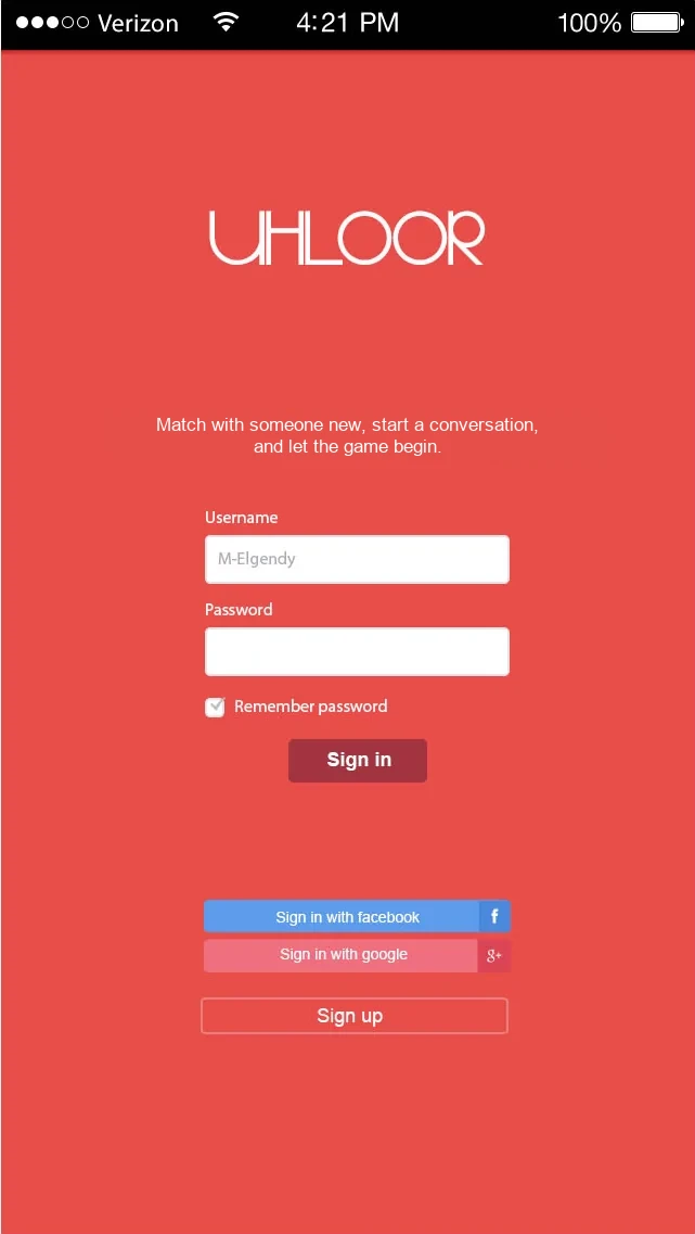 Sign in