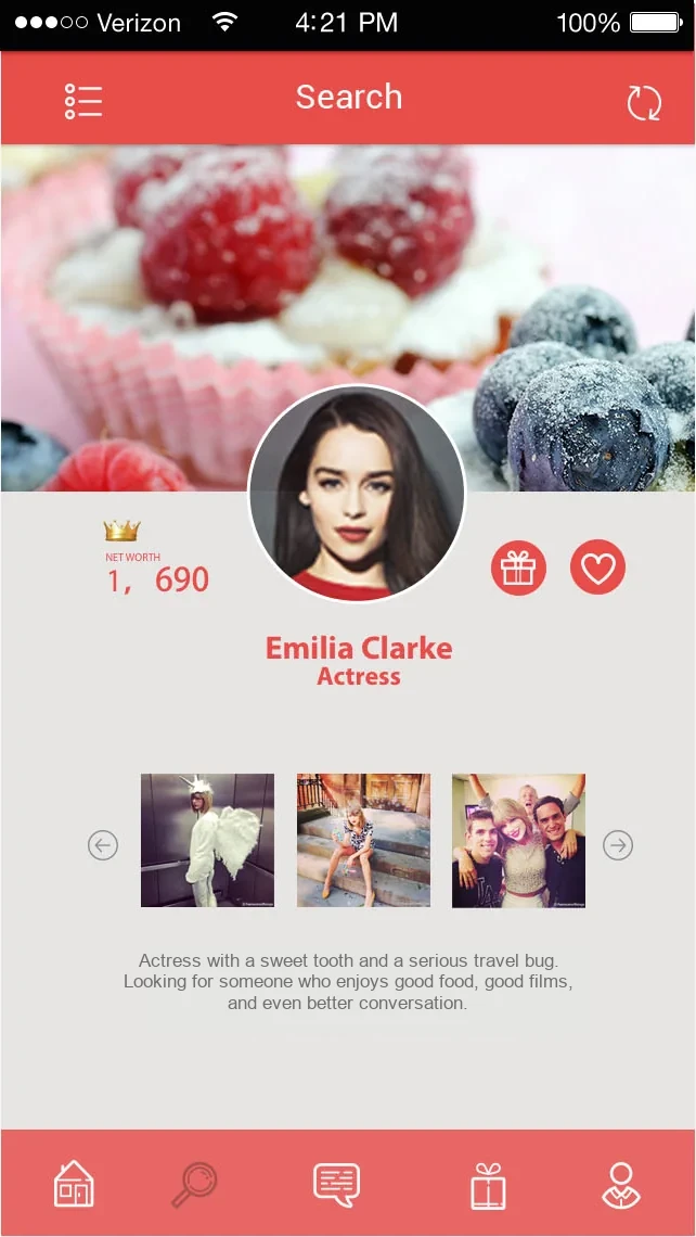User profile