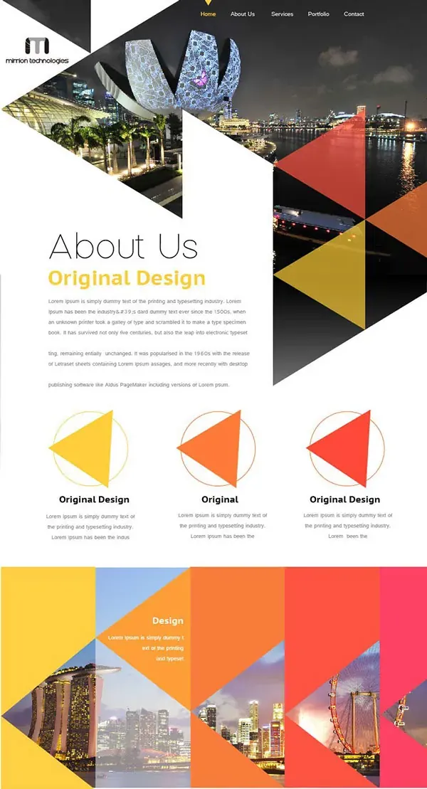 Mirriontech web design 01