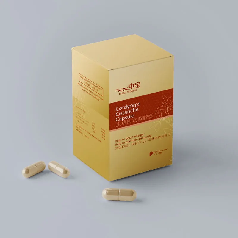 Cordyceps Cistanche Capsule — box