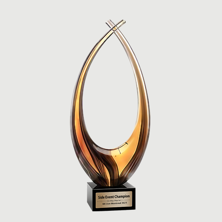 Special commemorative trophy — Montreal Side