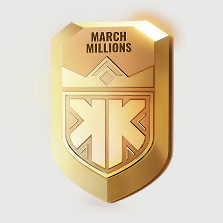Special commemorative trophy — March Millions
